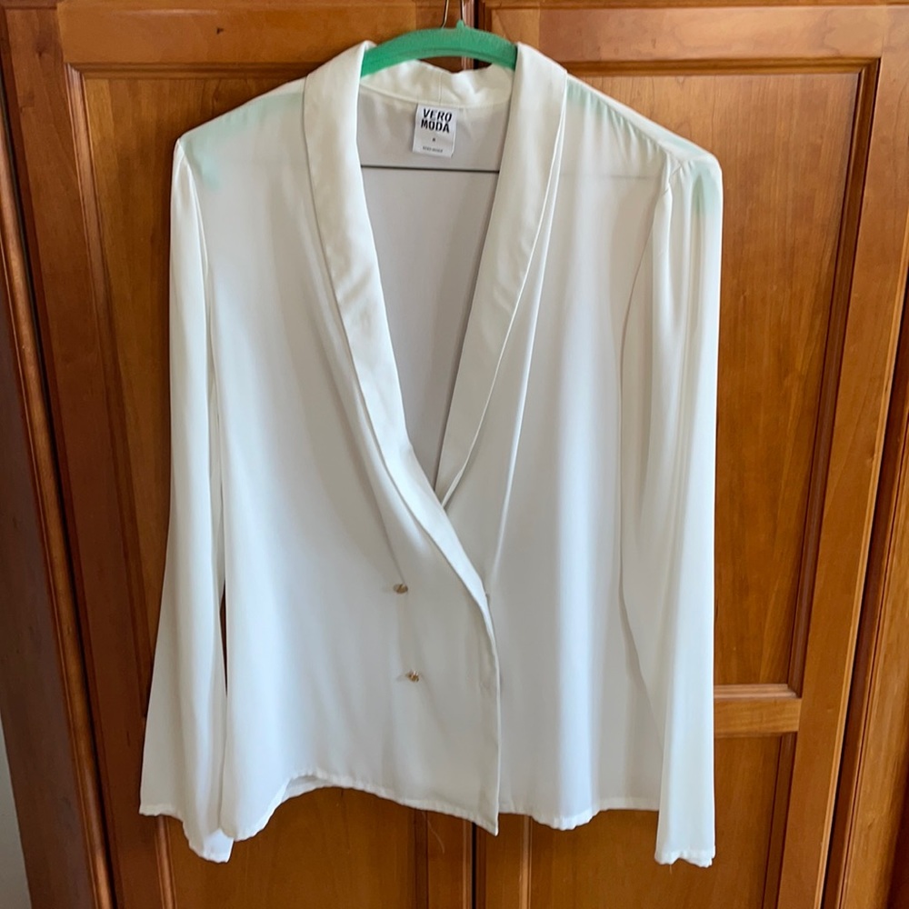 Vero moda tuxedo style blouse